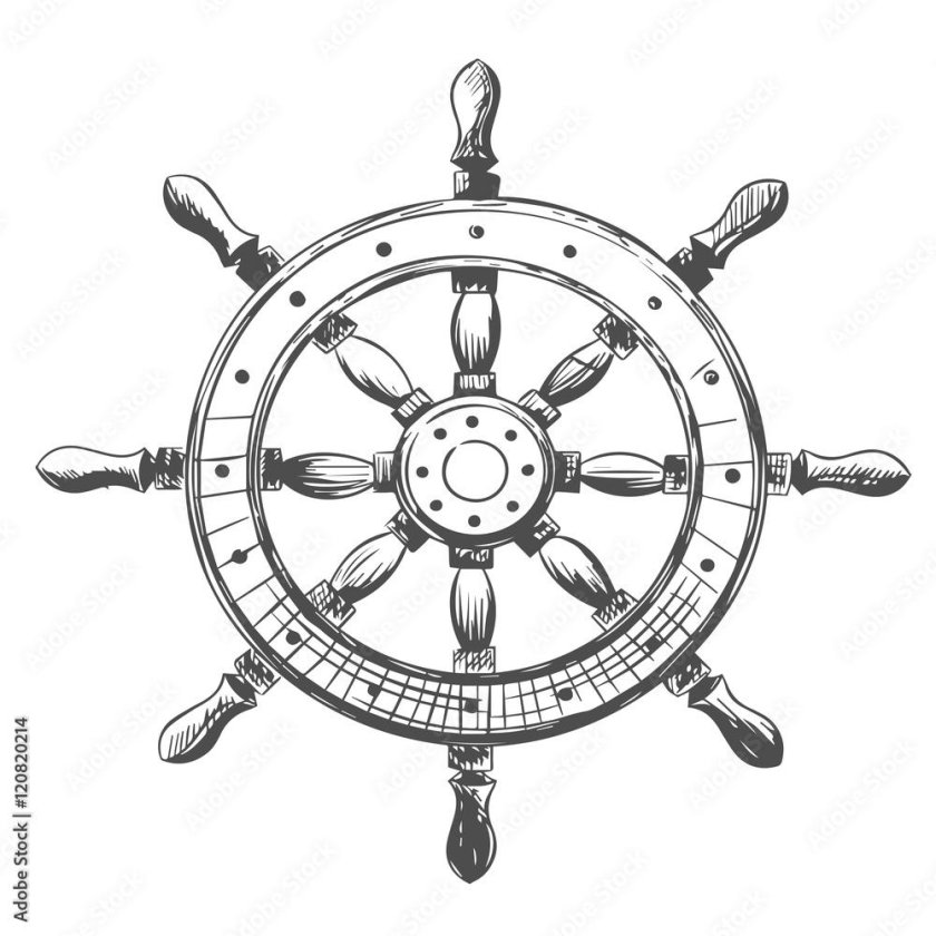 Штурвал корабля