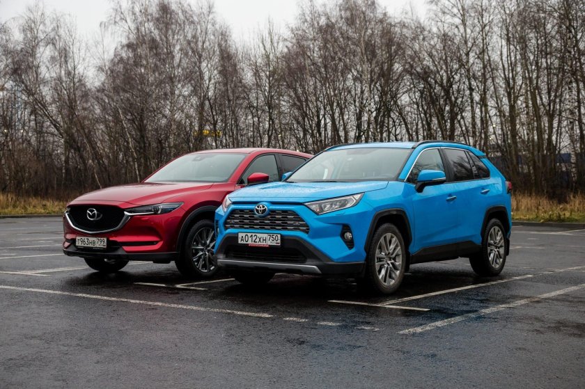 Mazda CX-5 vs Toyota rav4