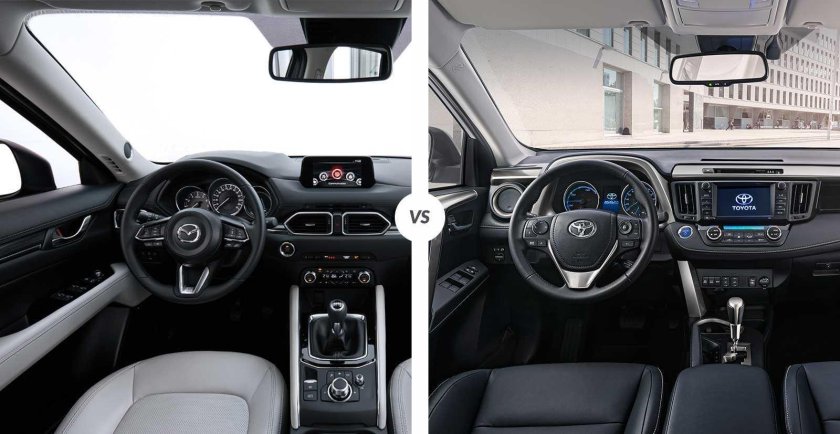 Mazda cx-5 2019 салон