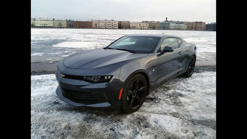 Chevrolet Camaro серая
