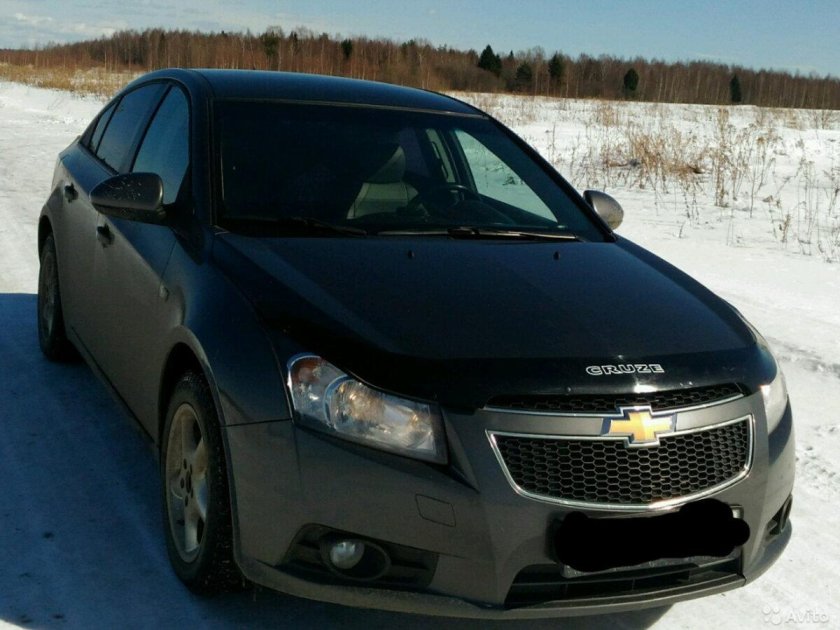 Шевроле Круз серый