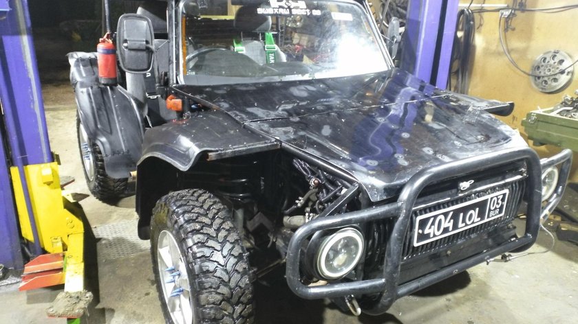 Багги из субару 4х4