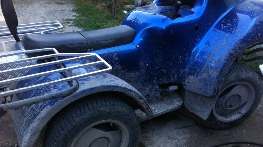 Полноприводный квадроцикл