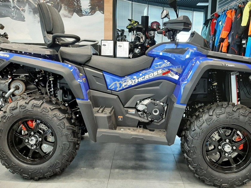 Квадроцикл синий