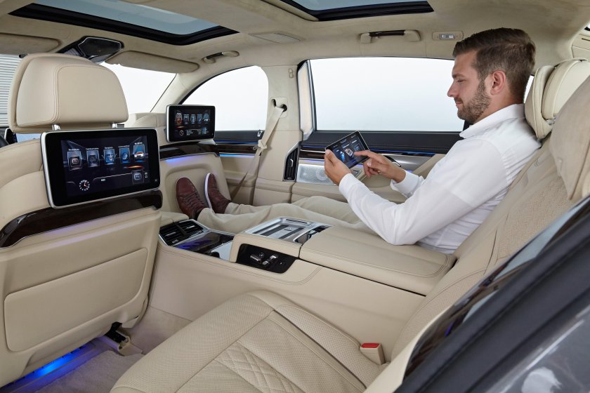 BMW 7 g11 салон