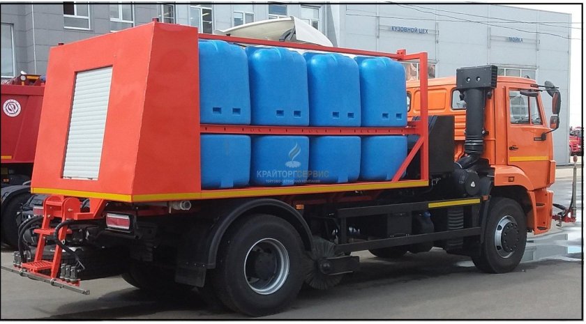 Эд 500 к на шасси КАМАЗ