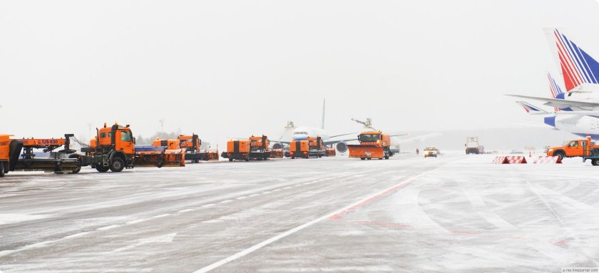 ВПП аэродрома Домодедово