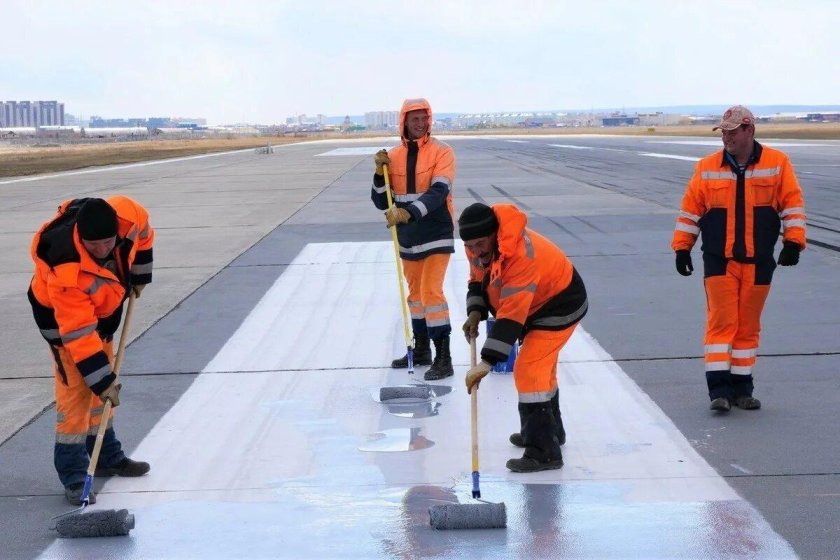 Аэропорт Якутск ВПП