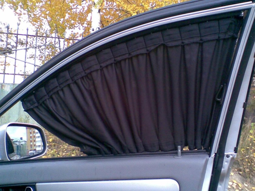 Каркасные шторки на Chevrolet Lacetti