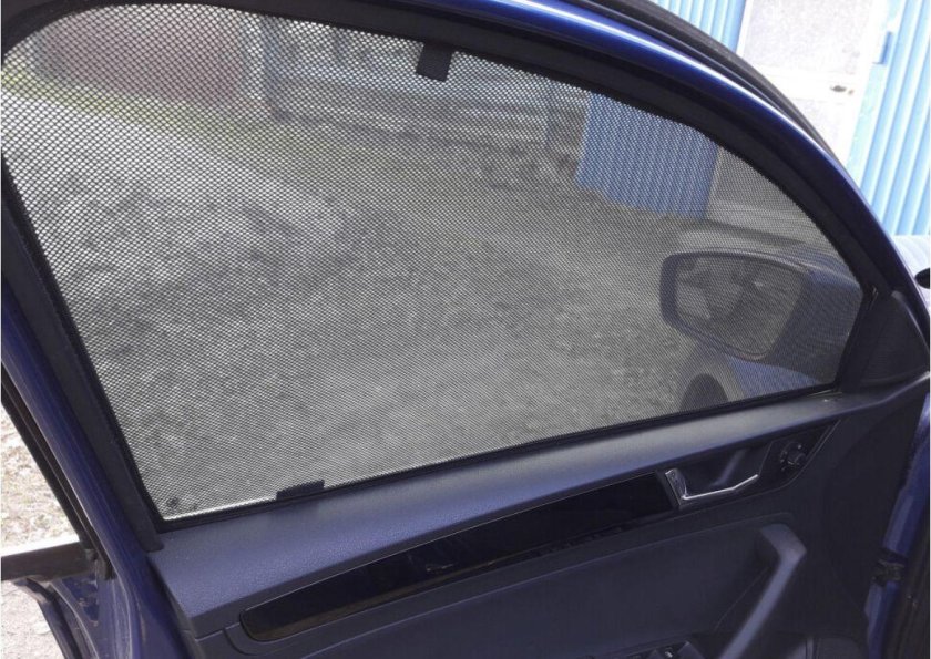 Каркасные шторки Skoda Rapid