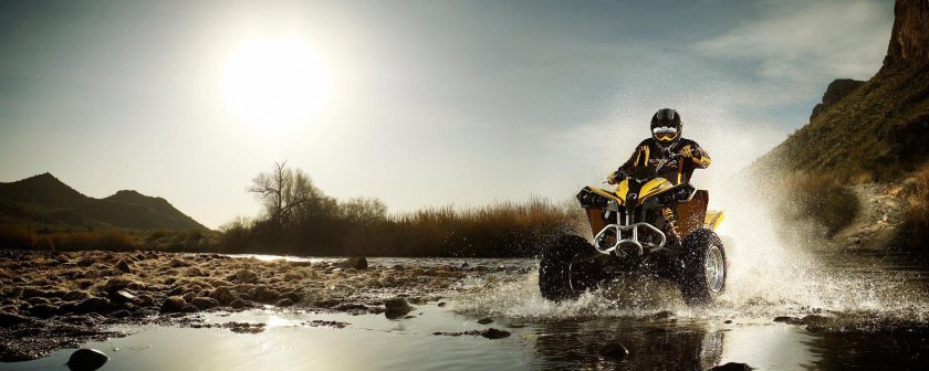 Квадроцикл фон