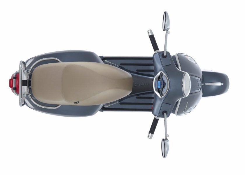 Вид сверху гоночного мотоцикла