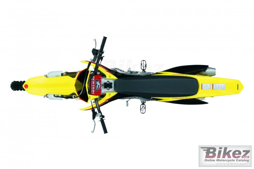 Кроссовый мотоцикл вид сверху