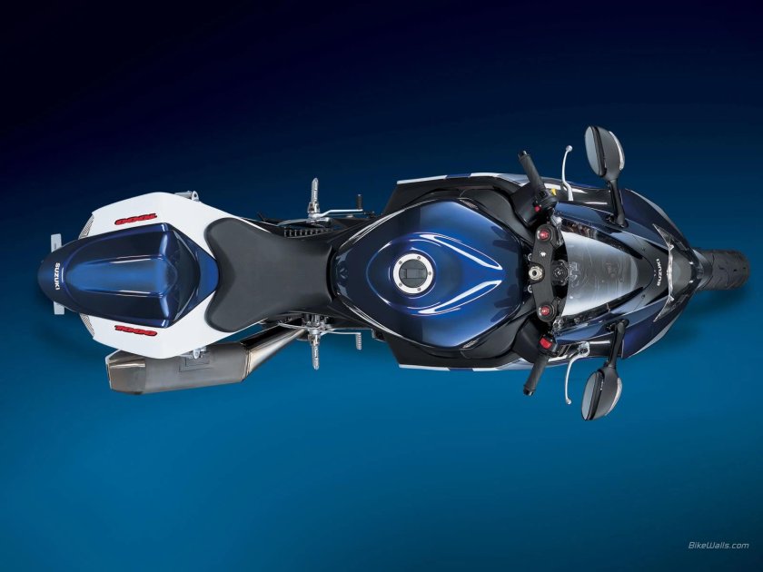 Мотоцикл сверху