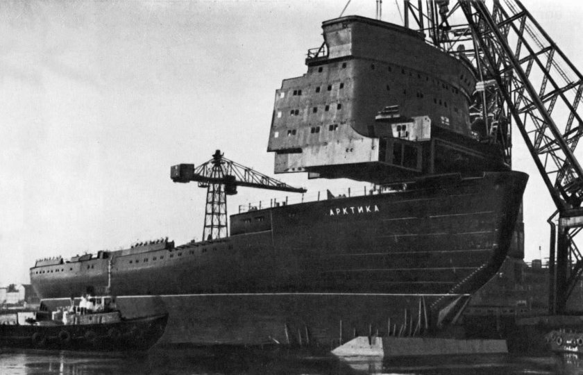 Атомный ледокол «Арктика» 1971год