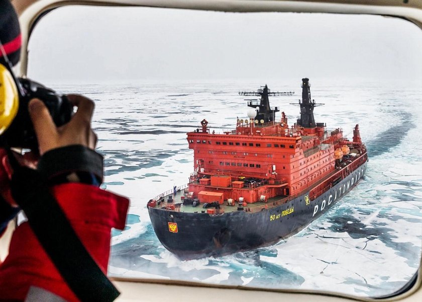 50 Лет Победы атомный ледокол круиз