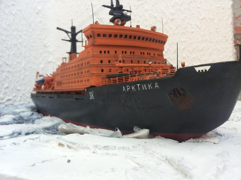 Ледокол Арктика 1977