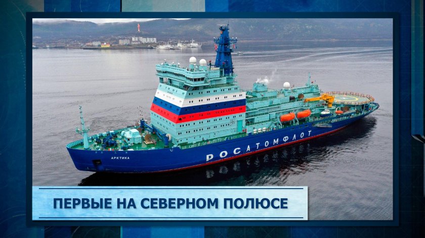 Атомный ледокол Арктика 1975