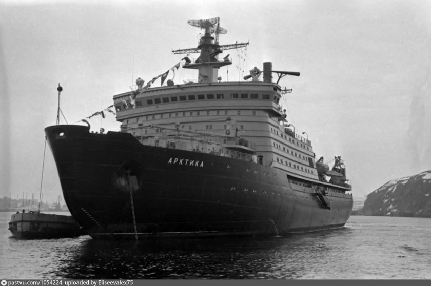 Атомоход Арктика 1977