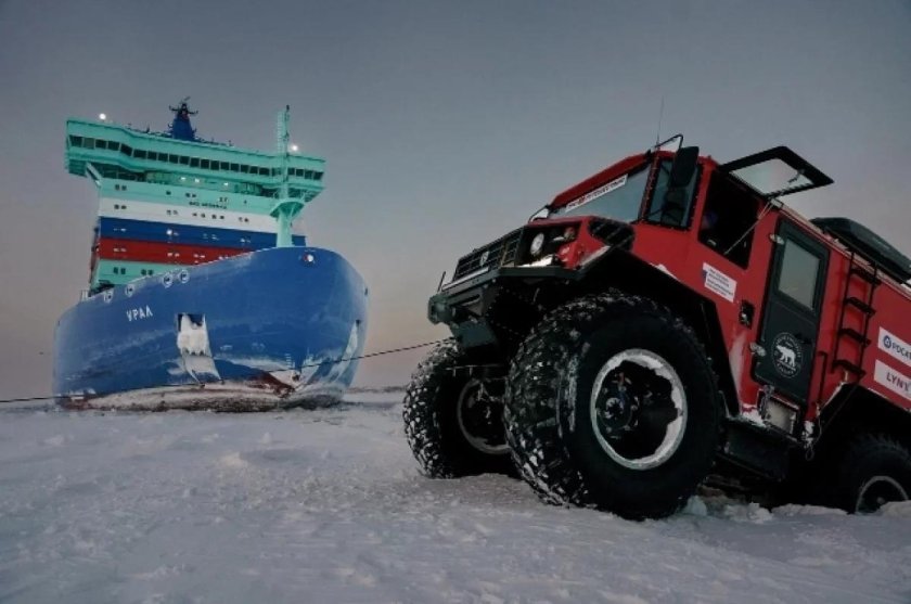 Арктика северный полюс