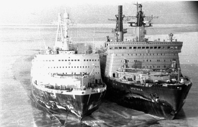 Атомоход Арктика 1977
