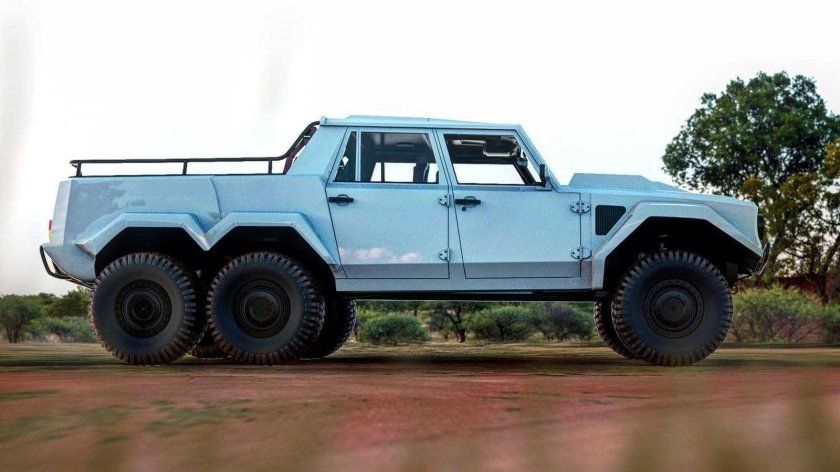 Lamborghini lm002 6х6