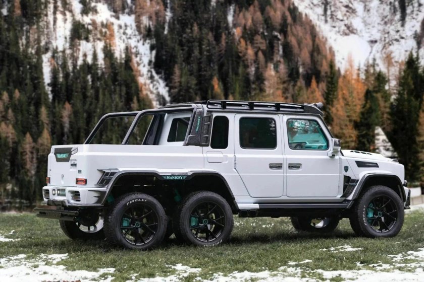 Шестиколесный гелендваген