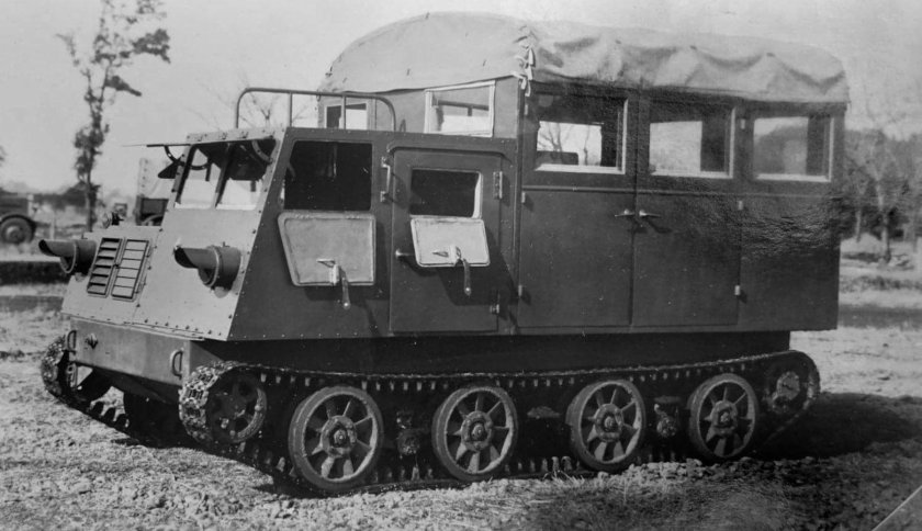 Артиллерийский тягач Коминтерн мастерская шаманского