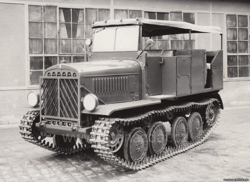 Тягач Прага t-3-III