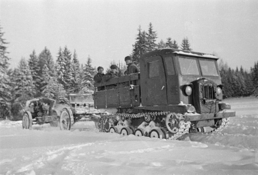 Стз 5 гусеничный тягач