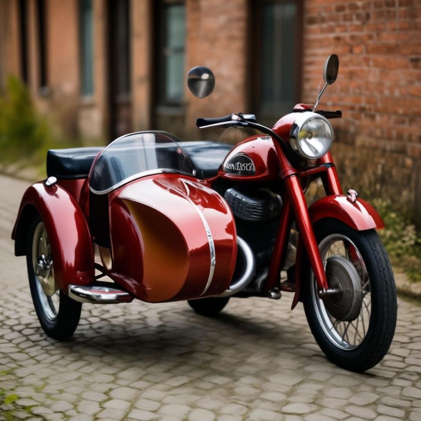 Ява 250 с коляской