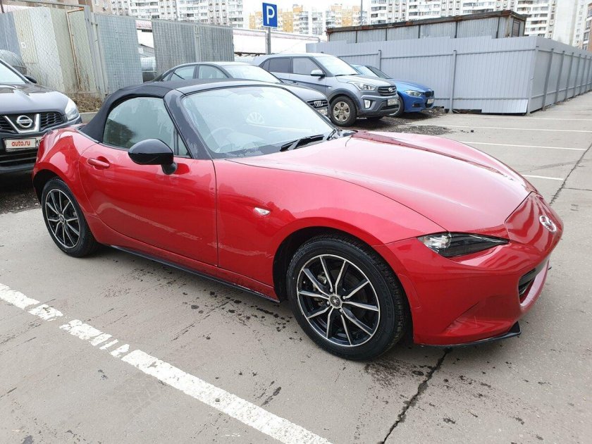 Мазда кабриолет Roadster