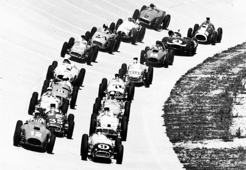 Гонки в 1954 году