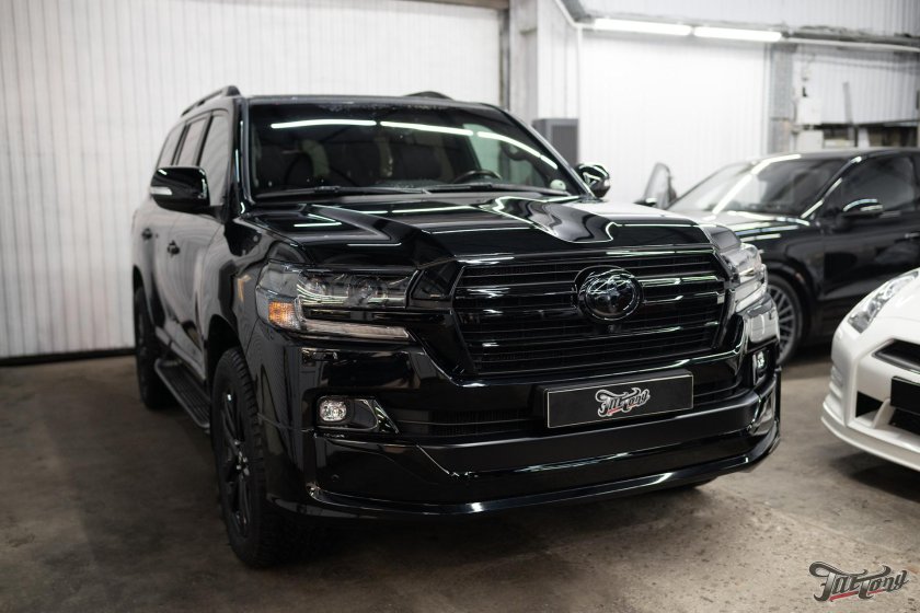 Lc200 Toyota антихром