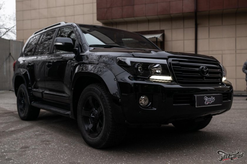 Lc200 Toyota антихром