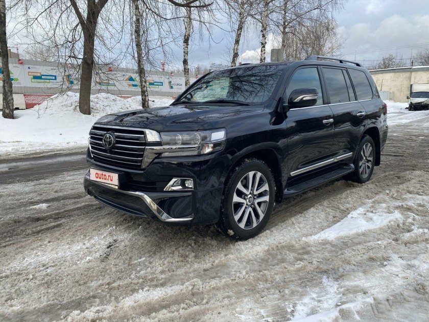 Toyota Land Cruiser 200 2016 Black