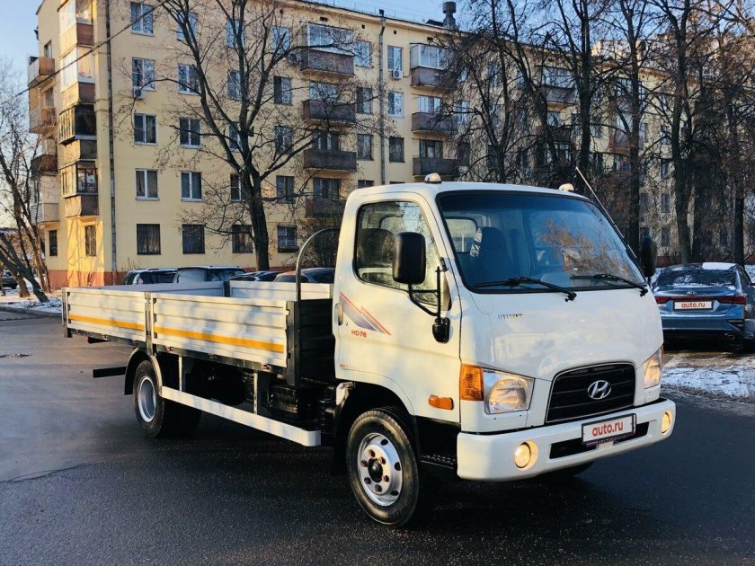 Hyundai hd78 бортовой