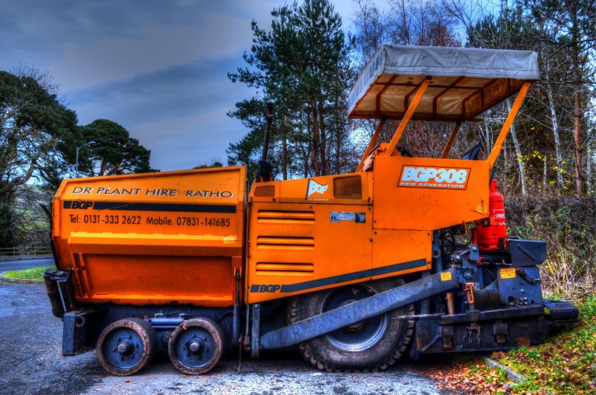 Асфальтоукладочный комбайн