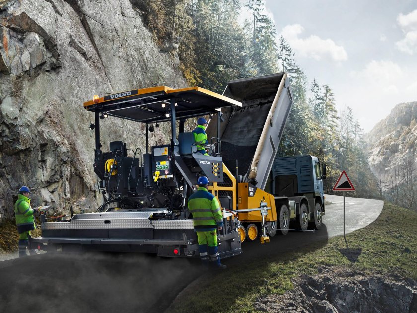 Асфальтоукладчик p5770c abg