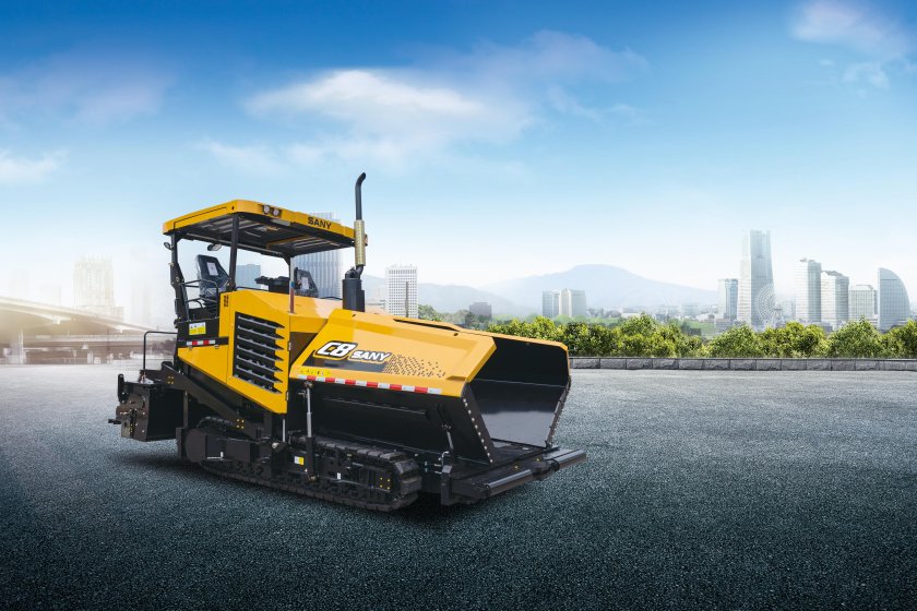 Sap60c-8cev асфальтоукладчик sany