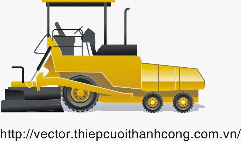 Асфальтоукладчик раскраска