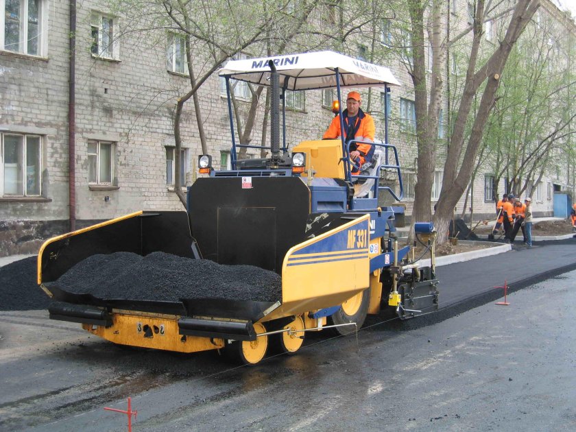 Асфальтоукладчик s701