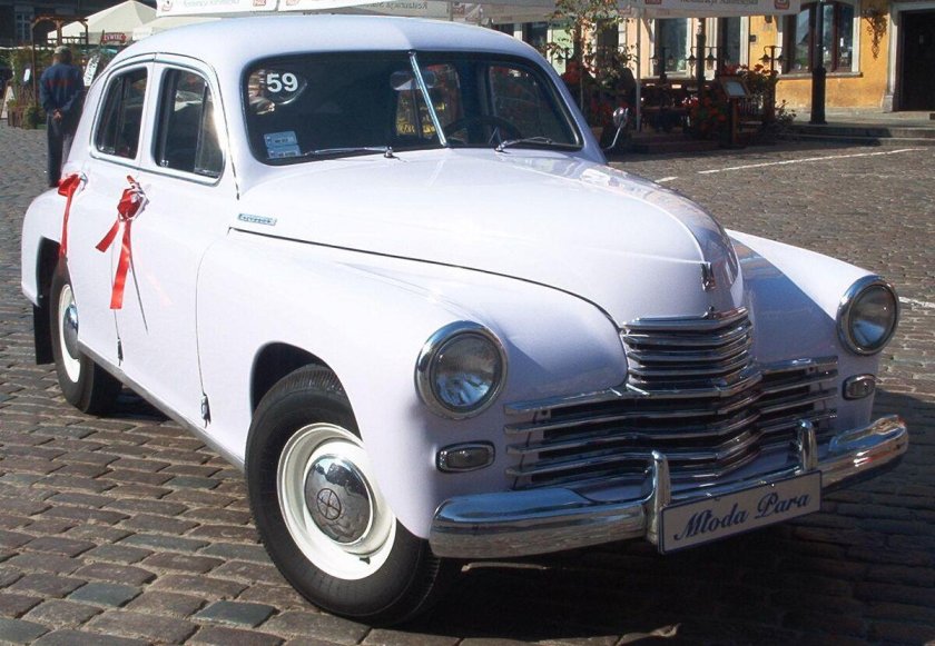 ГАЗ м20 победа Варшава