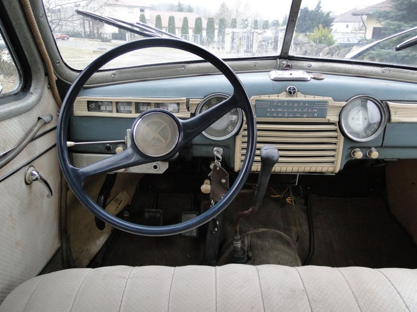 1969 FSO Warszawa 223 sedan салон