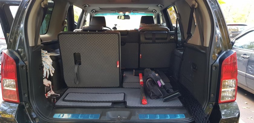 Nissan Pathfinder 3 багажник