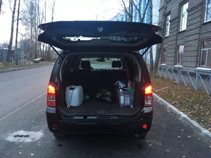 Nissan Pathfinder 2 багажник