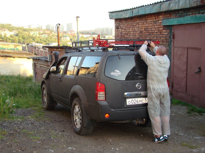 Багажник на крышу Nissan Pathfinder r51