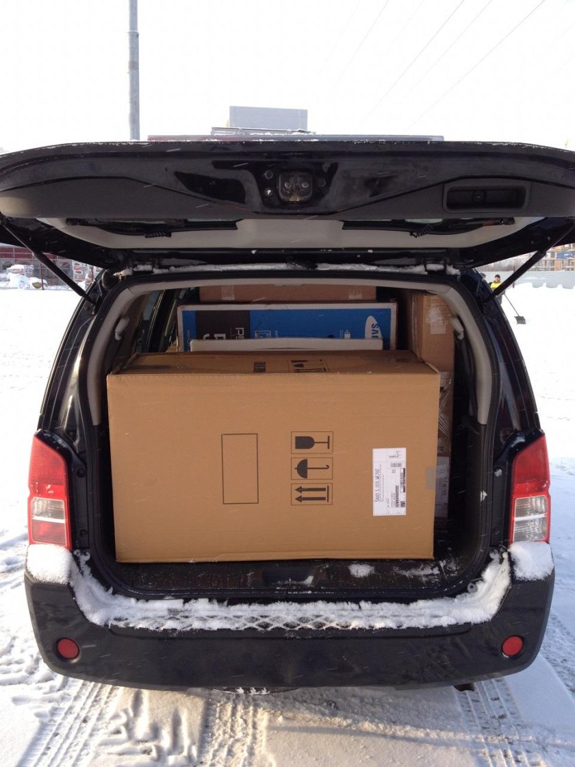 Nissan pathfinder 2005 багажник