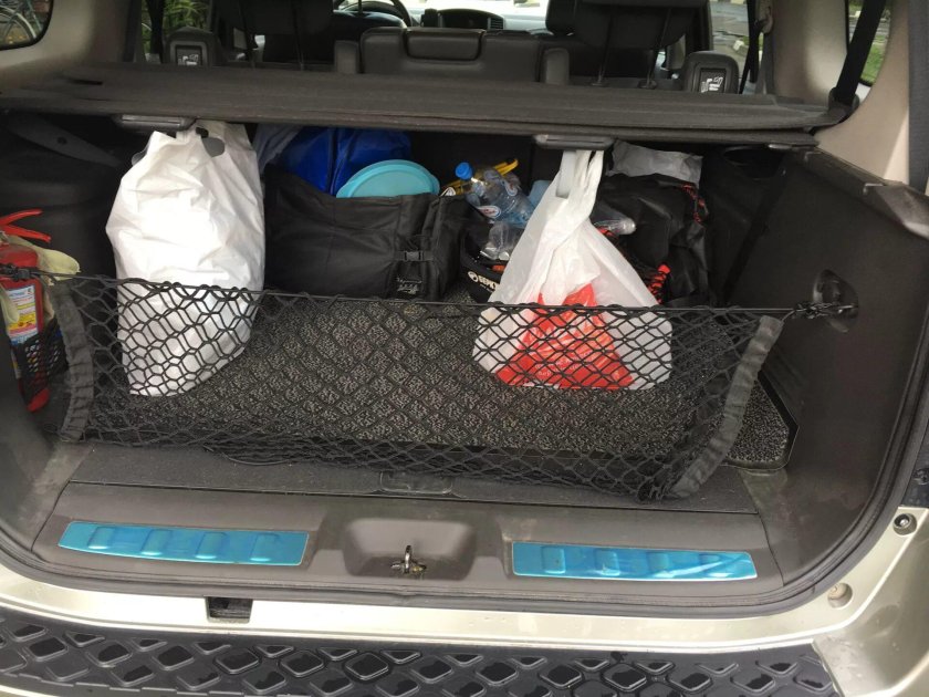 Сетка в багажник Ниссан Патфайндер r51