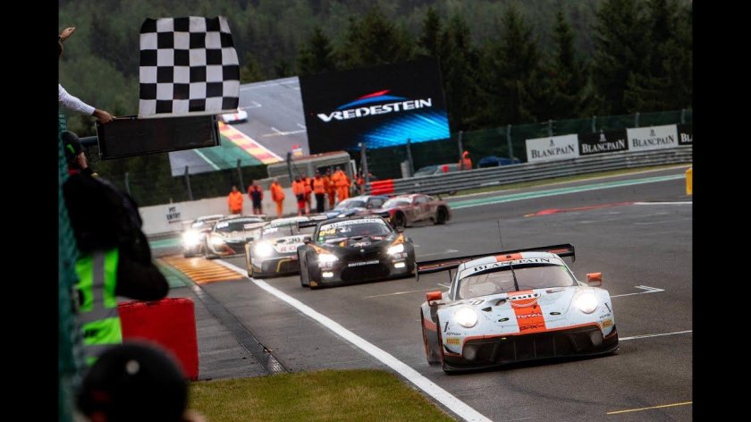 24 Часа спа Франкоршам Порше